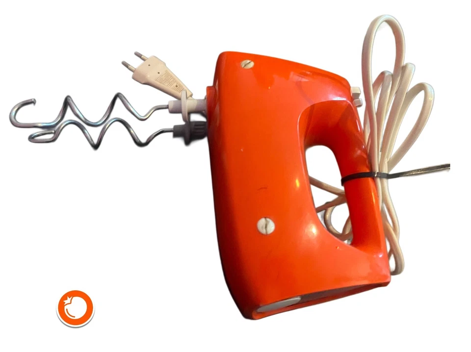 1970er KRUPS Mixer Handrührgerät 3 Mix 3000 orange  Germany - image 1 of 4