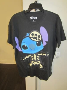 Damen T-Shirt Small Disney Stitch grau Größe S/C/P Kurzarm - Bild 1 von 7