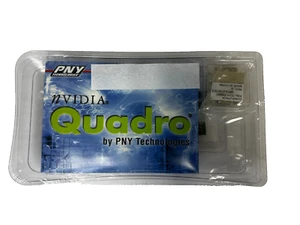 New PNY NVIDIA QUADRO NVS 50 64MB DDR DVI AGP - Picture 1 of 2