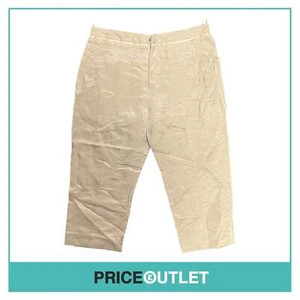 Nina Ricci - Cream Cropped Trousers - Size 36 - BRAND NEW WITH TAGS - Picture 1 of 4