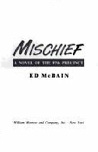 Mischief by Ed Mcbain (1993, Hardcover)