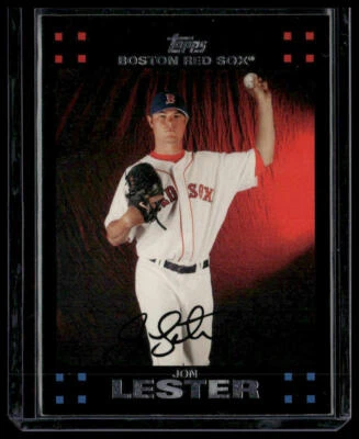 2007 Topps #383 - Jon Lester - Image 1 of 2