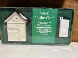 Dept 56 MERRY CHRISTMAS Sign Brite Lites Lighted Village Accessory - Picture 1 of 2