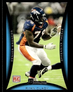 2008 Bowman Blue Ryan Clady Denver Broncos #111 - Picture 1 of 2