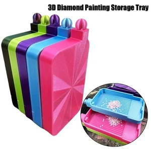 DIY Craft 3D Diamond Painting Storage Tray for 5D Diamond Painting Tool - Picture 1 of 9