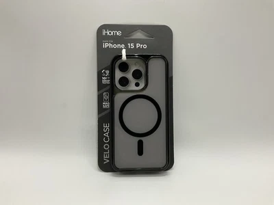 NUEVA Funda de Teléfono iHome Velo Magnética para iPhone 15 Pro Negra Foto 1 de 2