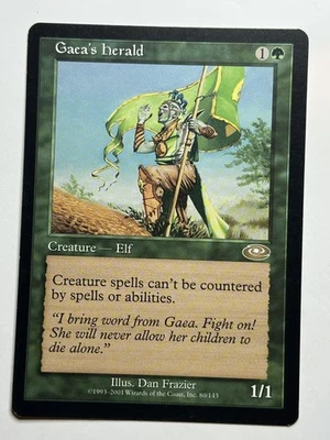 Gaea's Herald Planeshift 80 Regular MTG Card LP-NM - Image 1 of 2