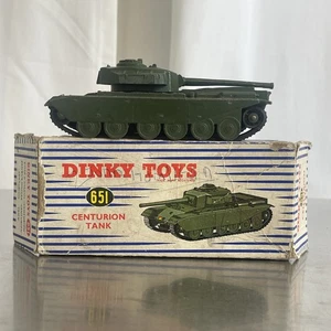 Dinky Toy Centurion Tank 651 Meccano Product, Boxed, Made In England - Picture 1 of 10