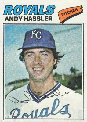 1977 Topps #602 Andy Hassler - Image 1 of 2