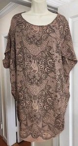 Emma Cook Silk Oversized Lagenlook Tunic Top Size 8 - Picture 1 of 15