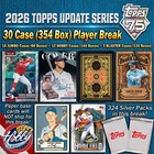 Roman Anthony BOS 2026 Topps UPDATE 30 Case (354 Box) PLAYER Break#1