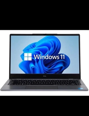 EGL 14'' Laptop 4GB 128GB eMMC N4020 Wi-Fi Bluetooth 2MP Camera Windows 11 HDMI