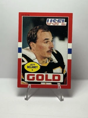 1985 Topps USFL - Jeff Delaney #30 - Image 1 of 4