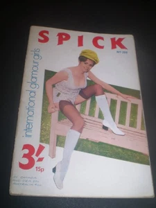 SPICK 1971 vintage no 208 Glamour Magazine.cover carol leslie barbara horn - Picture 1 of 1