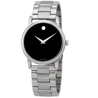 Reloj para hombre Movado Classic Museum cuarzo esfera negra 2100014 Foto 1 de 3