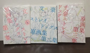 Bungo Stray Dogs Art Book Vol.1-3 Set Original Picture Collection Used From JPN - Picture 1 of 4
