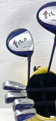 Ladies FILA 2000 MillenniumⅢ Club Set 1W FW 5i 7i 9i Sw PT 7pc RH Women Dunlop - Image 1 of 4