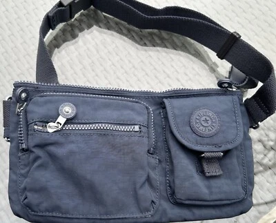 Riñonera Kipling Cintura Bolso Cinturón Azul O/S Foto 1 de 4