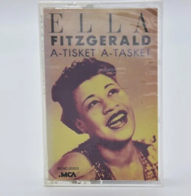 Ella Fitzgerald A Tisket A Tasket Cassette Tape MCAC-20253 SEALED Foto 1 de 4
