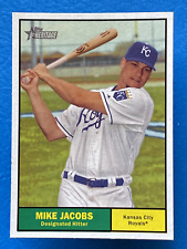 2010 Topps Heritage Mike Jacobs #199