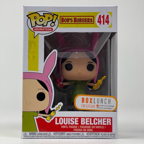 Funko Pop Bob's Burgers #414 Louise Belcher Box Lunch Exclusive - New (other)