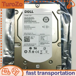 ST3450857SS Dell 450GB R749K 0R749K 15K RPM 6Gb/s 16MB 3.5" SAS HDD Hard Drive - Picture 1 of 4