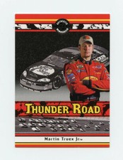 Martin Truex Jr 2007 Wheels American Thunder Road Insert Card Actual Tire Rubber