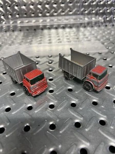 Lesney Matchbox Series No. 26 Vintage GMC Tipper Truck Made in England Set Of 2 - Picture 1 of 16