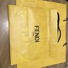 Fendi 2 X Paper Gift Bag Bag Size 56 X 47x15 Cm And 40 X 42 X14 Cm