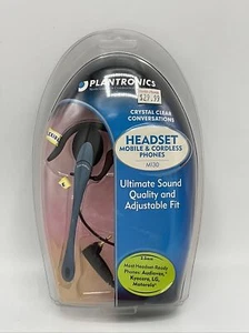 M130 PLANTRONICS CELLULAR & CORDLESS HEADSET Radio Shack Noise Canceling Mic - Picture 1 of 4