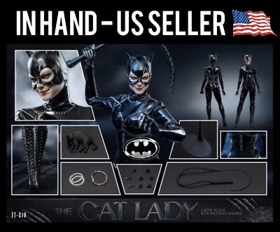 IN HAND 1/6 Cat Woman Michelle Pfeiffer Figure US SELLER Eternal CATWOMAN - Image 1 of 4