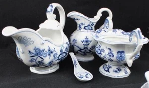 Blue Danube Blue Danube Japan Four Piece Assortment of Varied Pieces - Picture 1 of 10