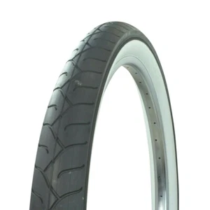 FAT Bicycle Tire 20" x 3.0 SLICK White-Side Wall Cruiser Chopper E-Bikes - Picture 1 of 1