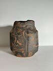 Original Virginia Cartwright (American, Contemporary) Ceramics, Folded Clay Vase