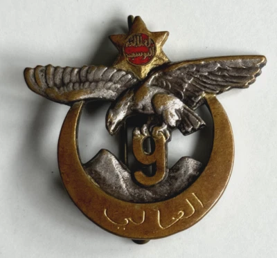 INSIGNE AFN - 9° RTA RÉGIMENT DE TIRAILLEURS ALGÉRIENS - DRAGO ROMAINVILLE - Photo 1/2