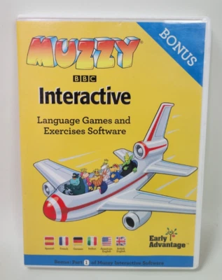 Muzzy Interactive Language Games & Exercises Software Part 1 BBC Early Advantage - Image 1 of 4