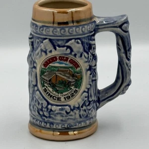 Vintage Grand Ole Opry Mini Bierkrug Keramik Nashville TN blau Breweriana - Bild 1 von 9