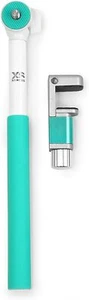 Perche Selfie Stick Extensible / Téléscopique Xsories 0,9m Turquoise/Blanc NEUF - Photo 1 sur 4