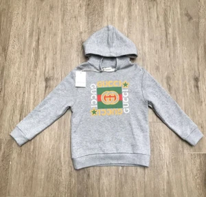 GUCCI grey hoodie age 6 Yrs BNWT RRP £290 - Picture 1 of 9