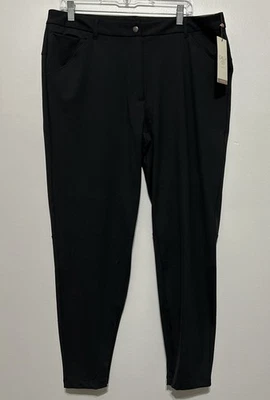 Pantalón de golf Calia On Course 5 bolsillos largo completo negro para mujer talla 14 nuevo con etiquetas Foto 1 de 4