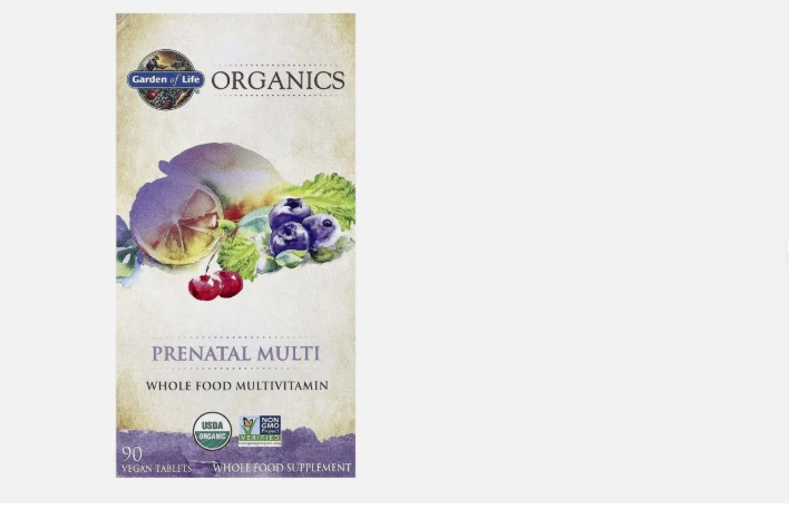 Garden Of Life Mykind Organics Prenatal Multi 90ct Foto 1 de 4