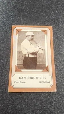 Fleer Pioneers Of Baseball 1974 Dan Brouthers 6 Foto 1 de 2