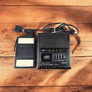 Panasonic RR-930 Microcassette Transcriber Recorder mit Fußpedal FUNKTIONIERT SUPER - Bild 1 von 8