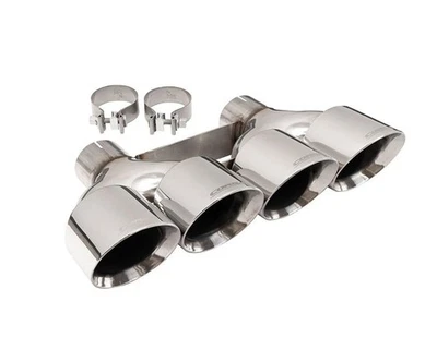 Corsa 14062 Exhaust Tip Kit for 14-19 Chevy Corvette C7 6.2L V8 -Doesn't fit OEM - Image 1 of 2