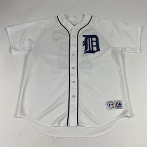 Detroit Tigers Trikot Herren XL weiß MLB Majestic Polanco 14 USA Baseball Knopf - Bild 1 von 15