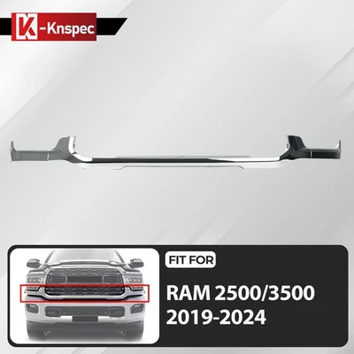 For 2019 2020 2021 2022-2024 RAM 2500/3500 Grille Center Applique lower Chrome - Image 1 of 4