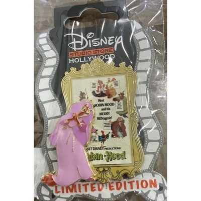 Disney D23 Expo 2024 evento DSSH DSF clásico carteles de películas prendedor Robin Hood LE 400 Foto 1 de 2