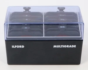 Filtros multigrage Ilford para ampliador de fotos en blanco y negro - 0 a 4-1/2 64x64 mm - Imagen 1 de 3