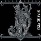 GRAFTED KING - Miniature | All Sizes | Dungeons and Dragons | Pathfinder | War G