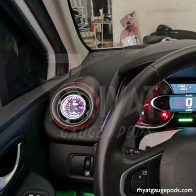 RHYAT GAUGE PODS Renault Clio MK4 52mm - Soporte Manometro Gauge Pod Porta Support